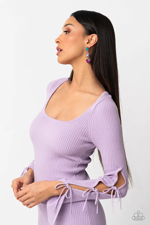 Paparazzi Dimensional Dance Multi Post Earrings - Life of the Party August 2023 - P5PO-MTXX-103XX