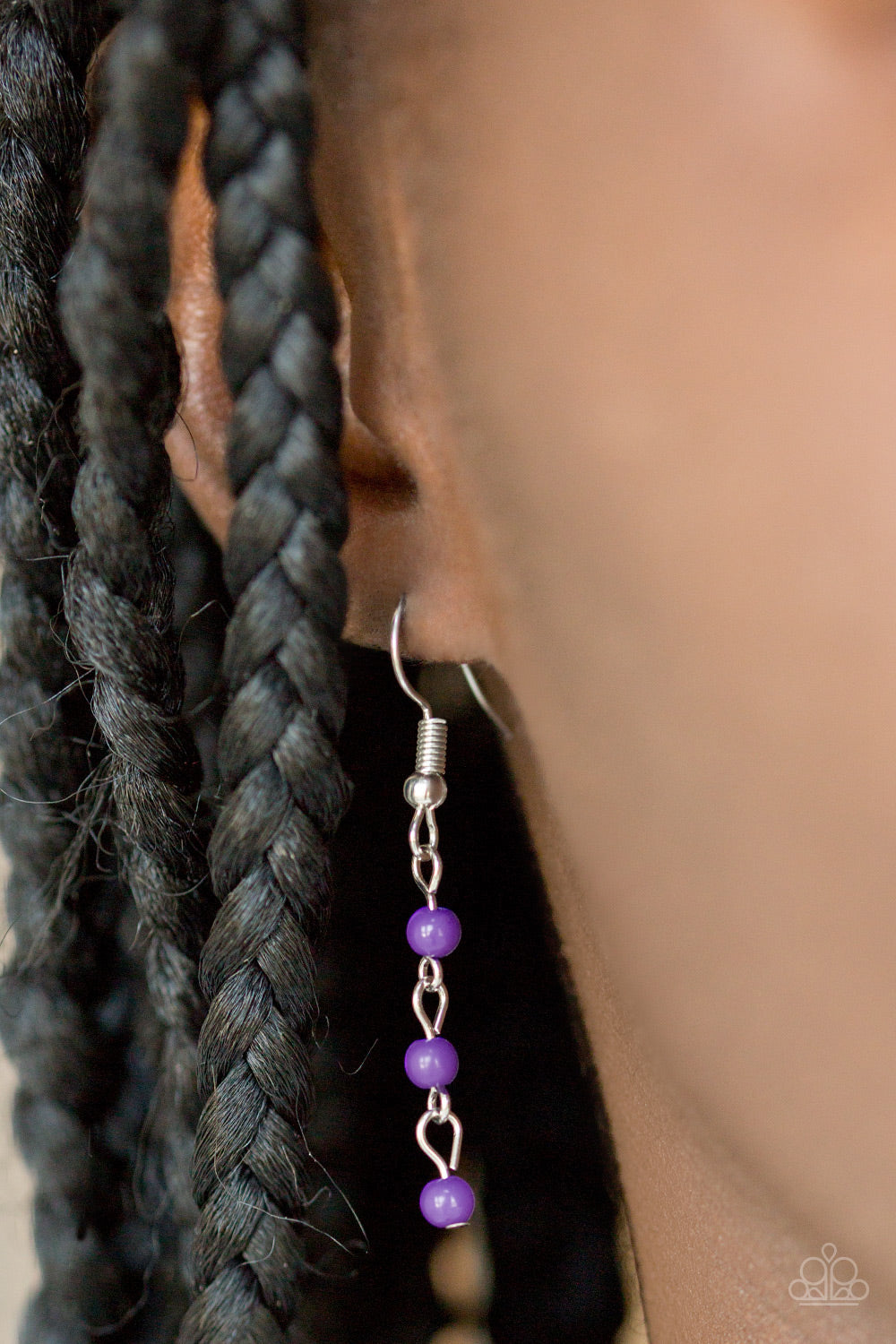 Paparazzi Harlem Hideaway Purple Short Necklace - P2TR-PRXX-045XX