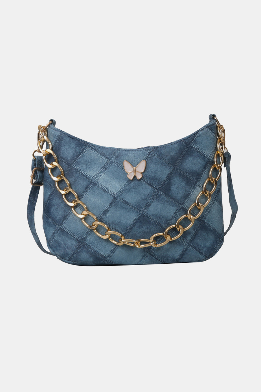 Chanel Gabrielle Small Denim Blue Crossbody Bag!