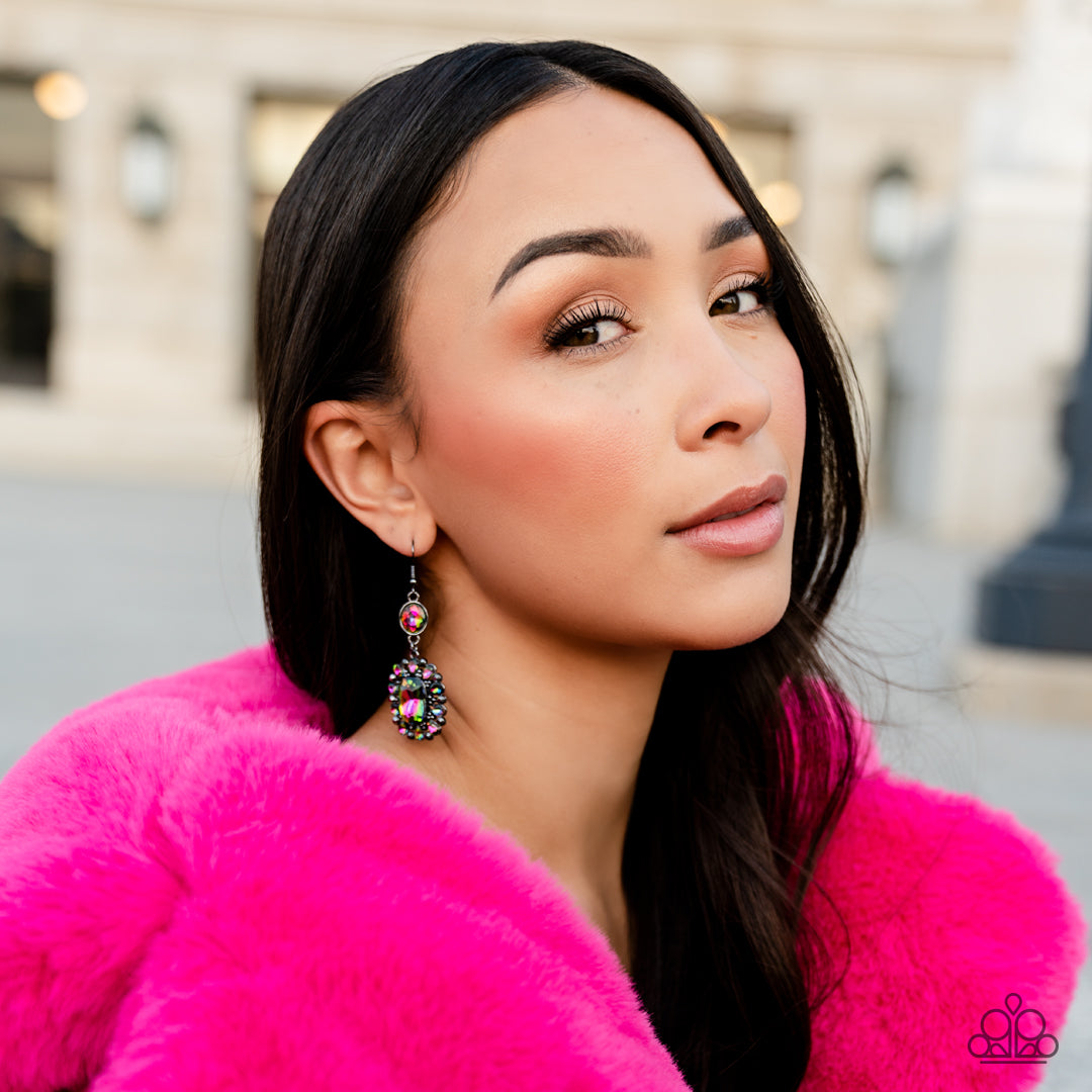 Paparazzi Capriciously Cosmopolitan Multi Fishhook Earrings - P5RE-MTXX-114XX