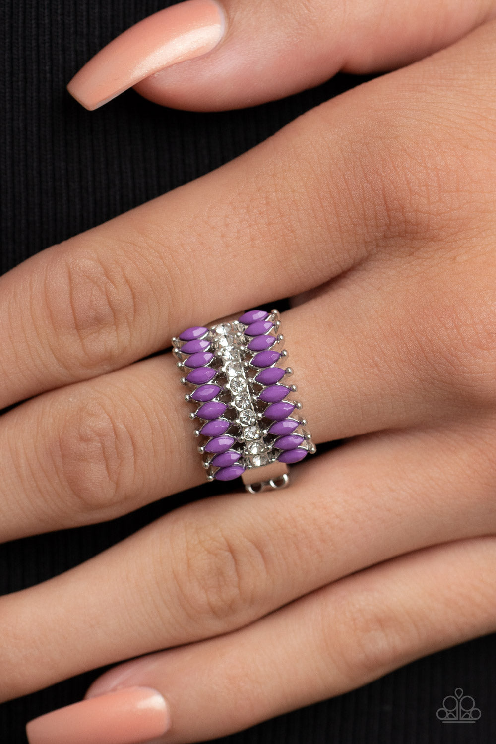 Paparazzi Cinematic Couture Purple Ring - P4ED-PRXX-032XX