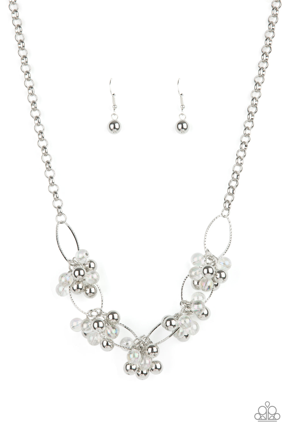 Tie the knot 2025 white paparazzi necklace