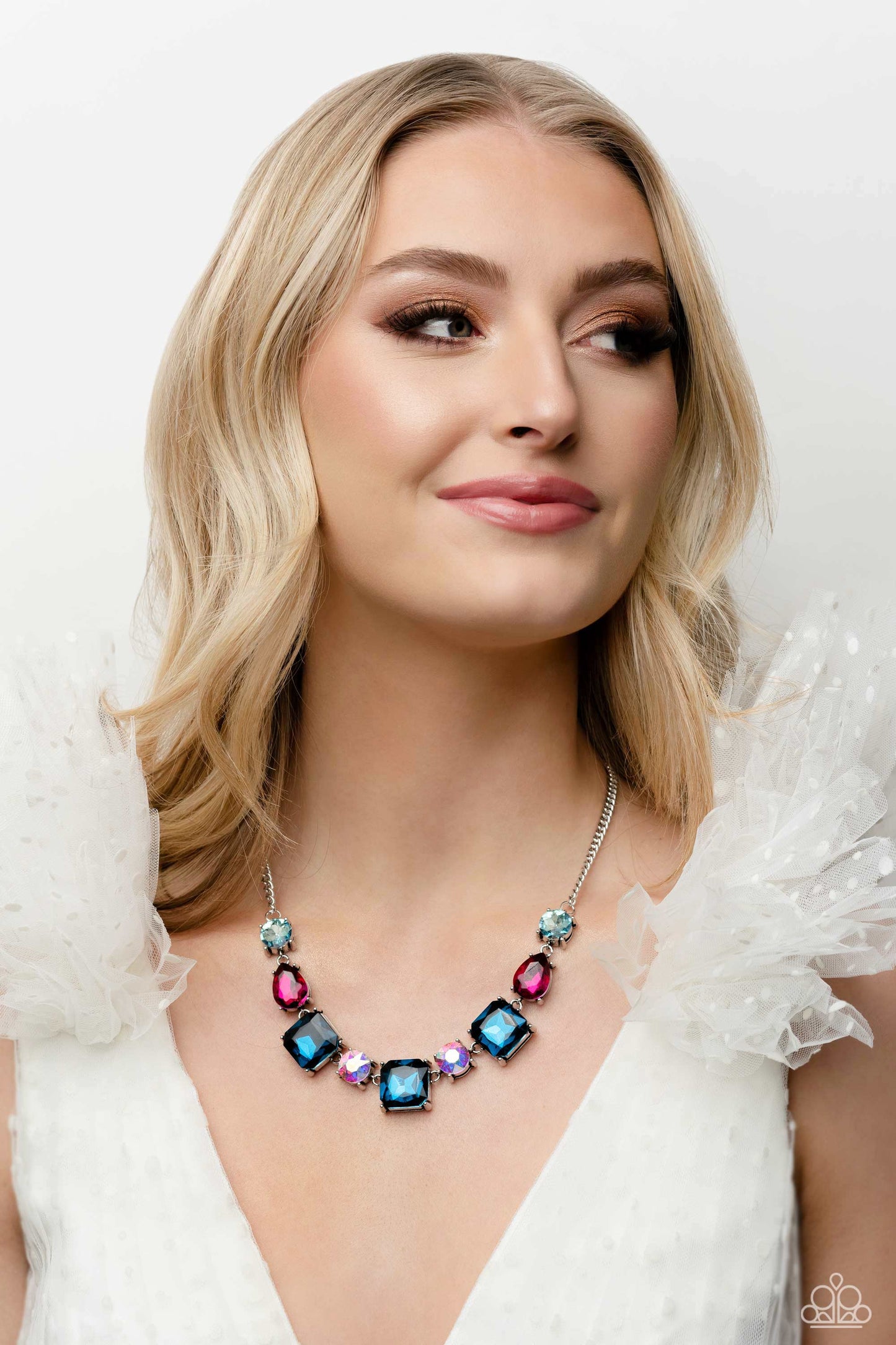 Paparazzi Elevated Edge Multi Short Necklace - Life of the Party March 2023 - P2RE-MTXX-215XX
