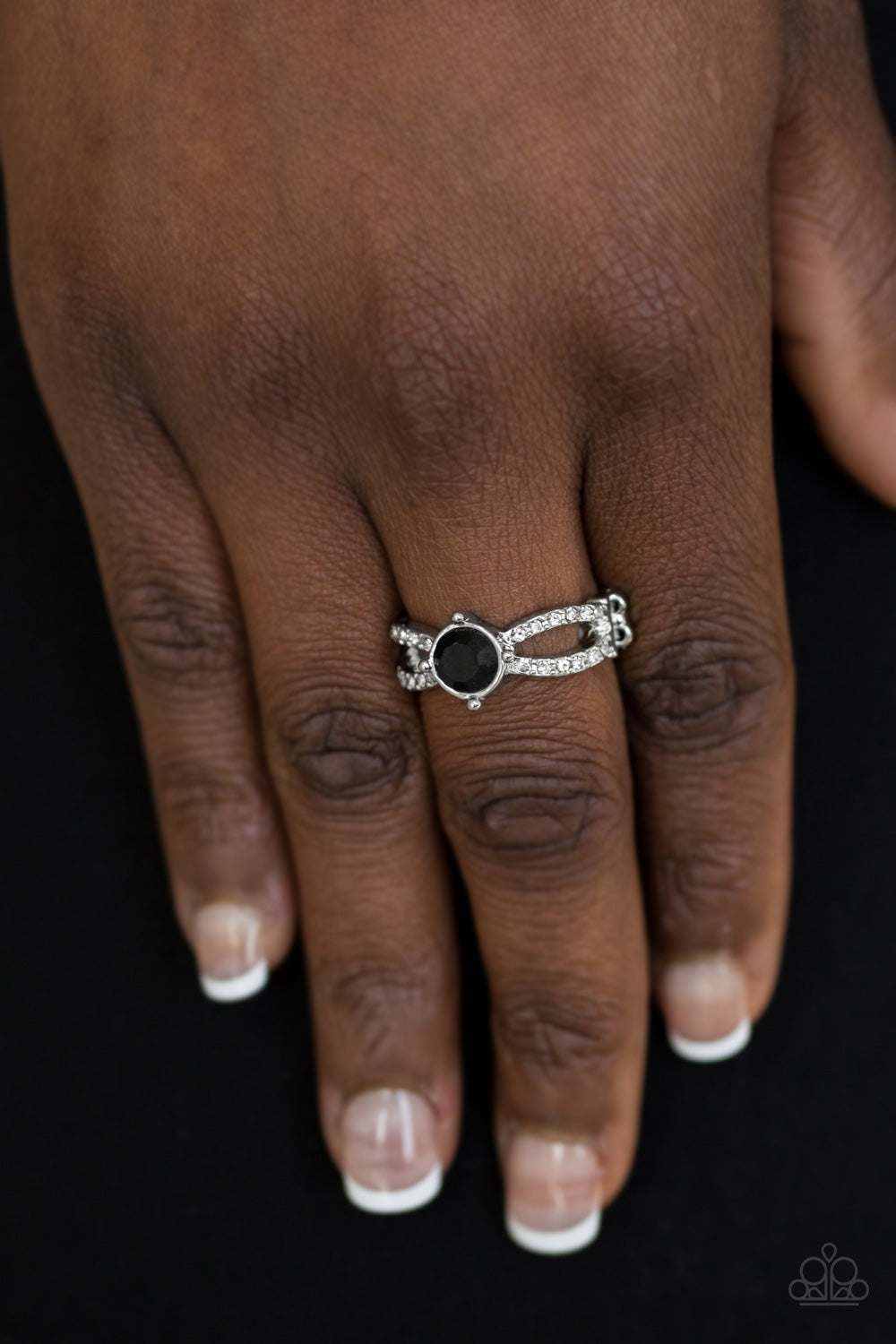 Paparazzi Ever Elegant Black Ring