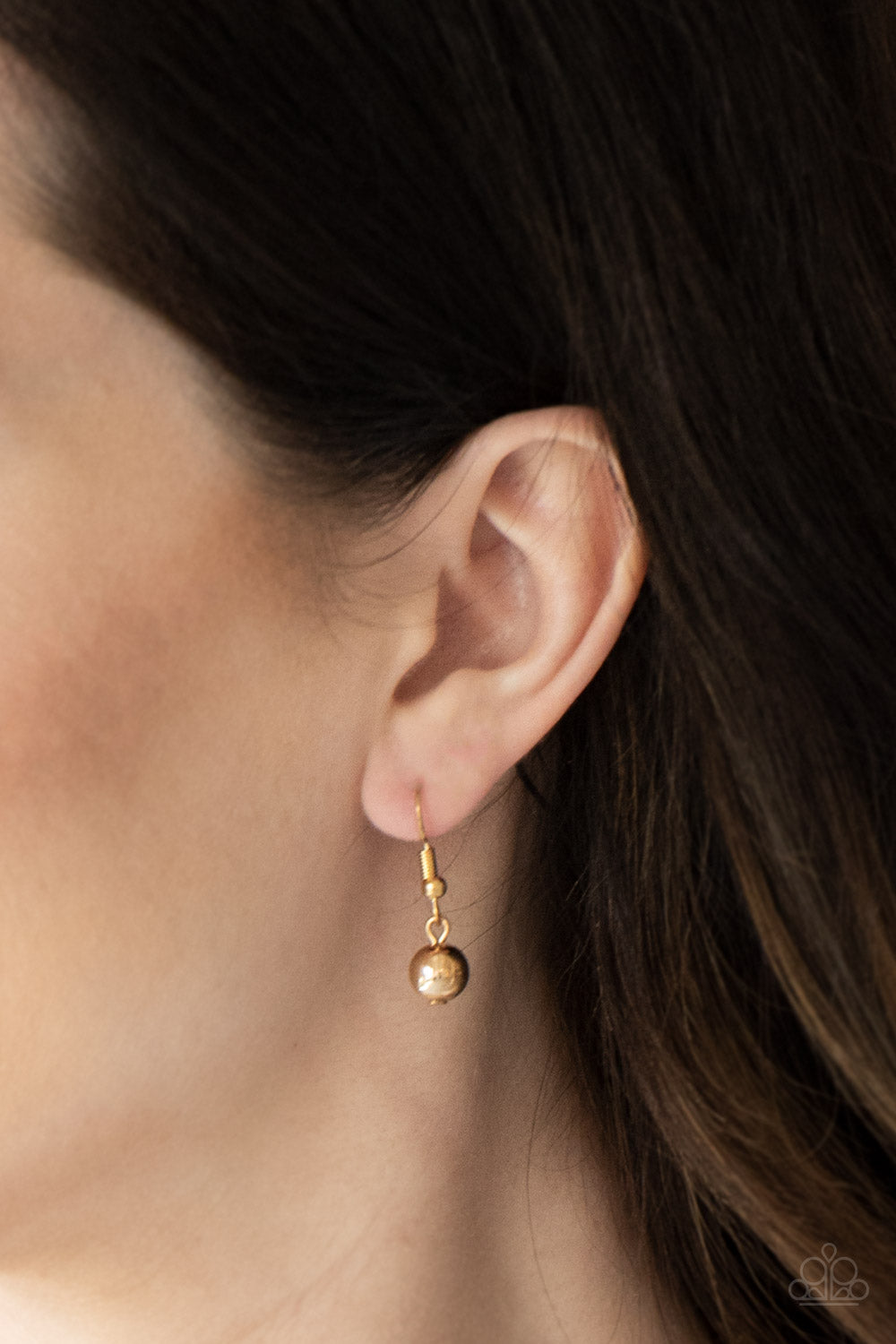 Paparazzi Ever Rebellious Gold Short Necklace - P2ED-GDXX-101XX