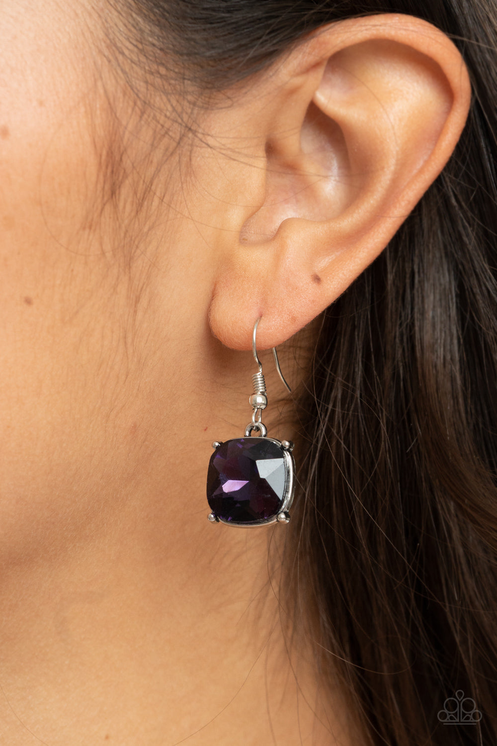 Paparazzi GLOW Me The Money! Purple Long Necklace