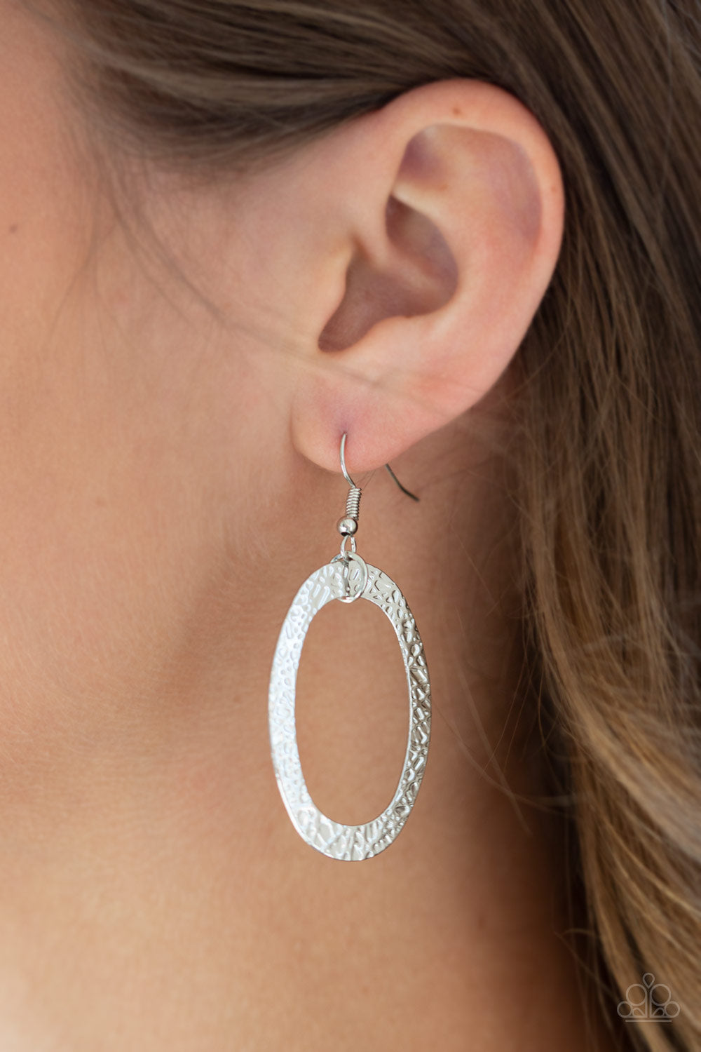 Paparazzi Glimmer Goals Silver Long Necklace - P2BA-SVXX-045XX