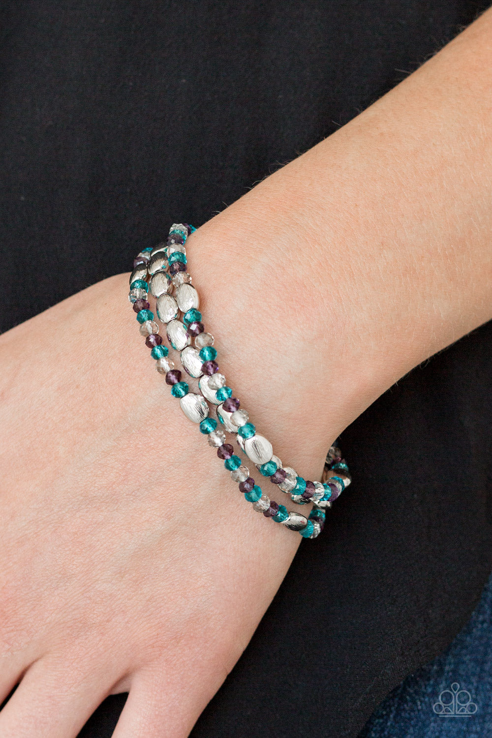 Paparazzi Hello Beautiful Multi Stretch Bracelet