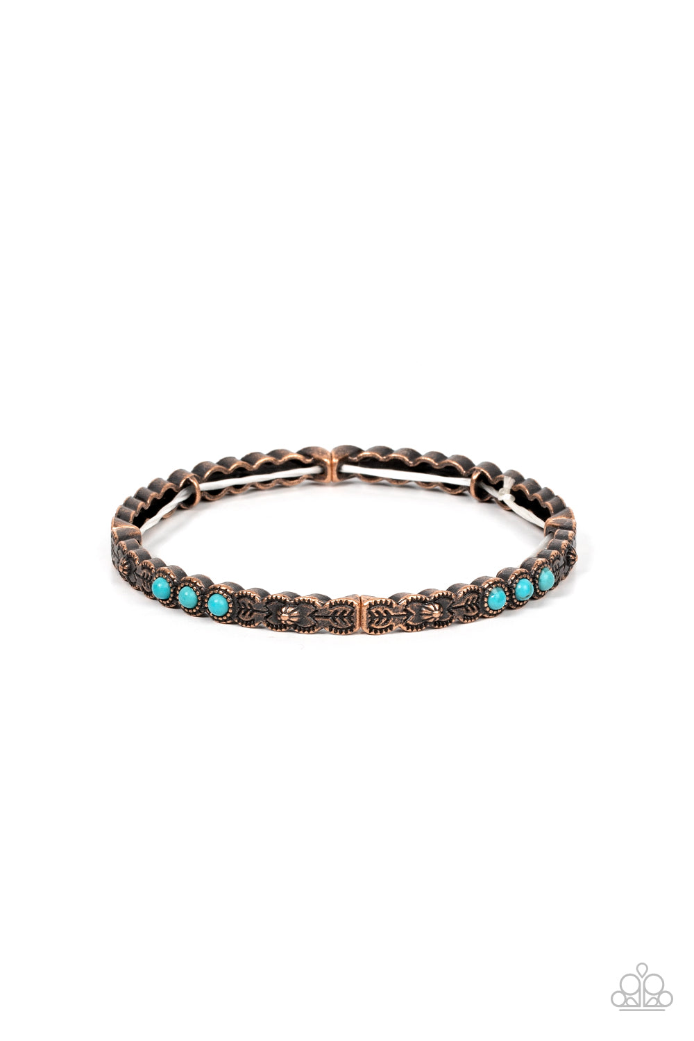 Paparazzi copper on sale stretch bracelet