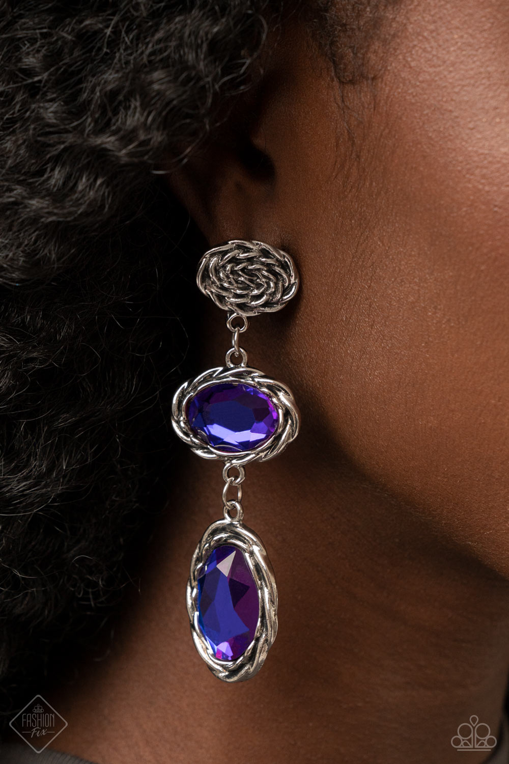 Paparazzi Majestic Muse Multi Post Earrings - Fashion Fix Sunset Sightings January 2022