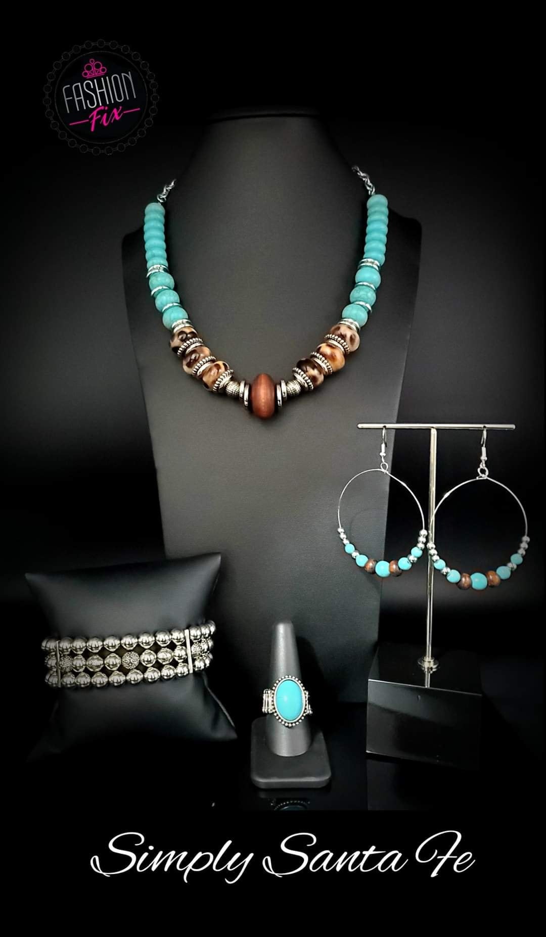 Paparazzi Fashion Fix Simply Santa Fe Trend Blend - March 2020