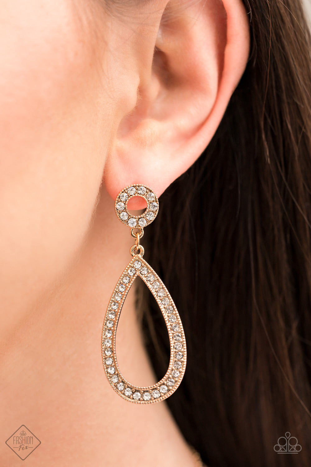 Paparazzi Regal Revival Gold Fishhook Earrings - Fashion Fix Fiercely 5th Avenue April 2021
