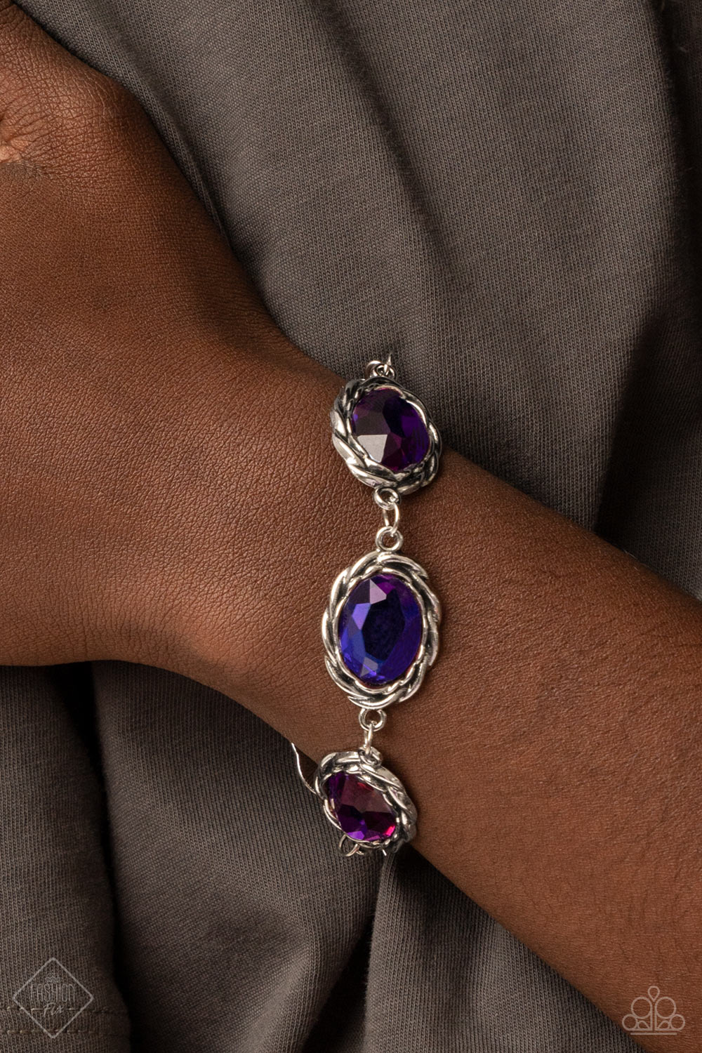 Paparazzi Royal Regalia Multi Clasp Bracelet - Fashion Fix Sunset Sightings January 2022