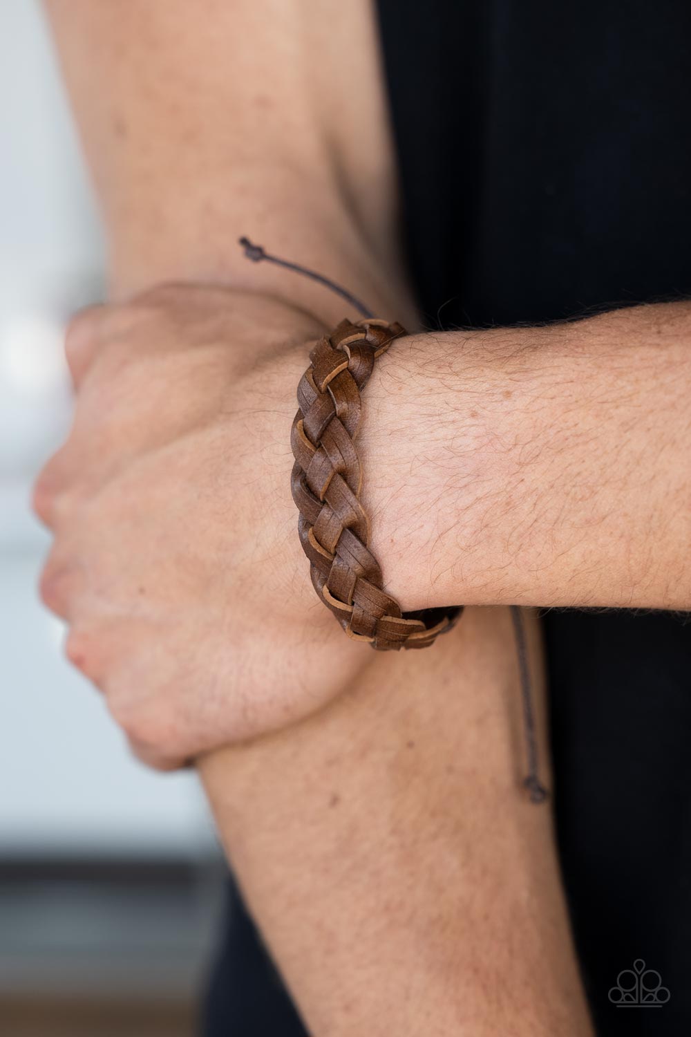 Paparazzi SoCal Summer Brown Sliding Knot Bracelet - P9MN-URBN-006XX