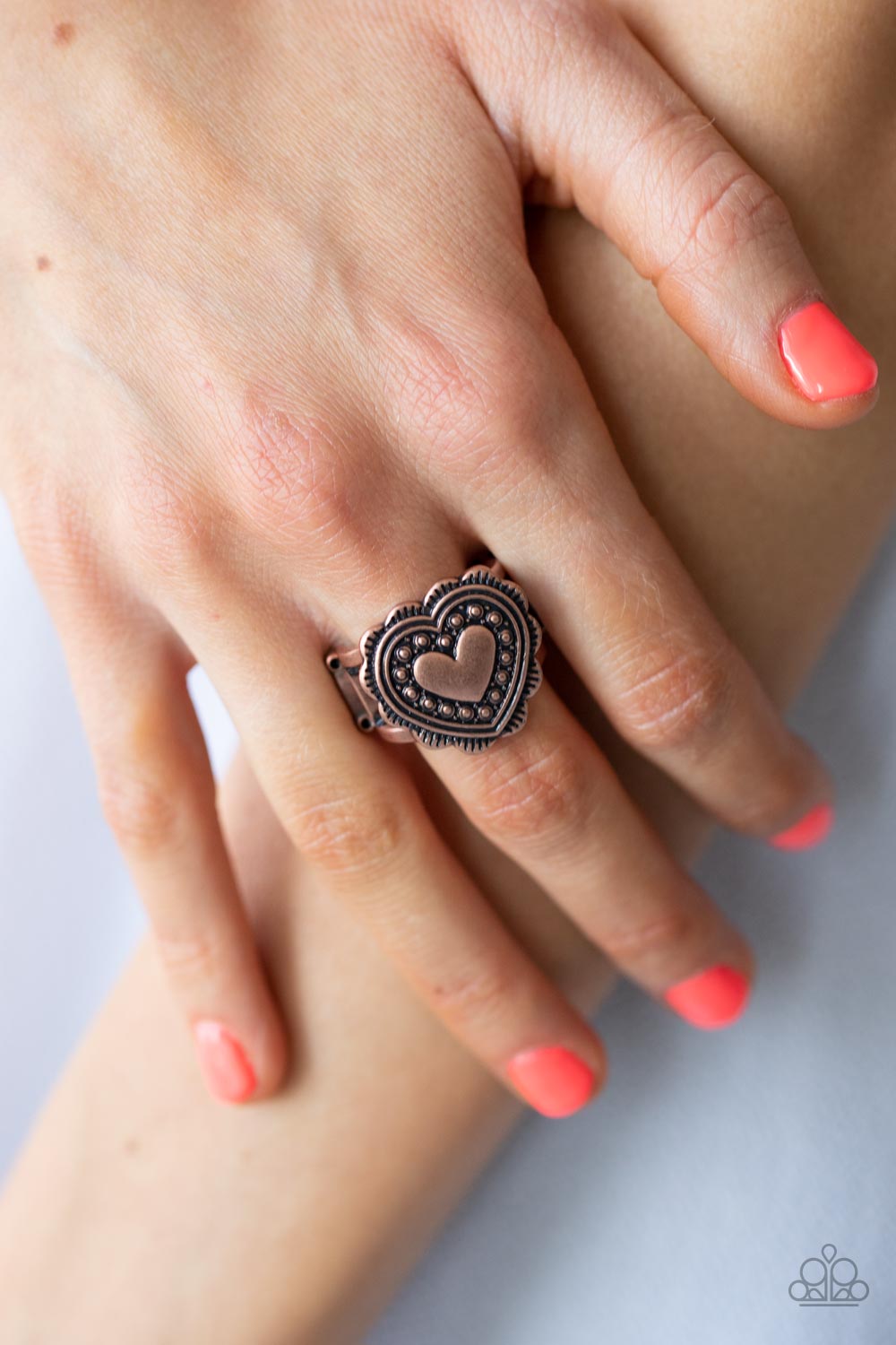 Paparazzi Southern Soulmate Copper Ring - P4BA-CPXX-032XX