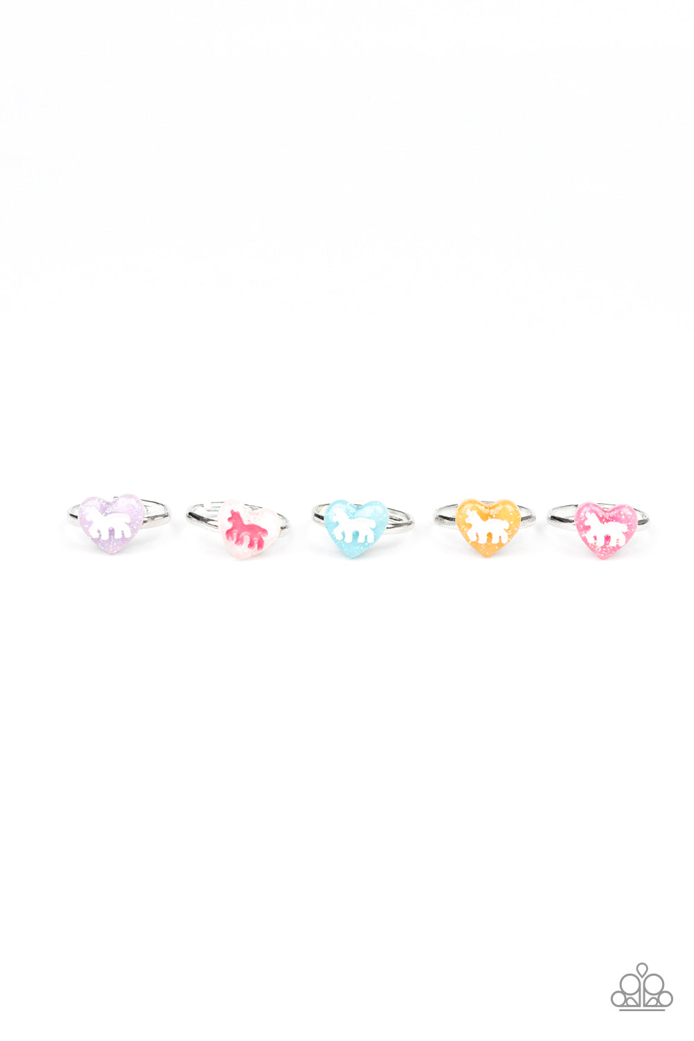Paparazzi Starlet Shimmer Unicorn Heart Rings - P4SS-MTXX-201XX