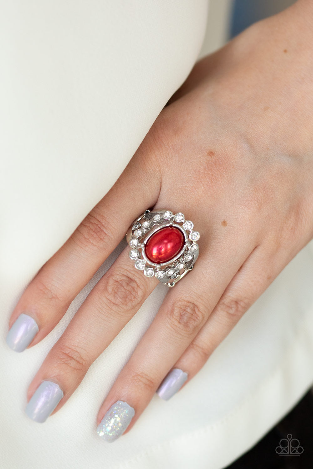 Paparazzi Sugar-Coated Splendor Red Ring