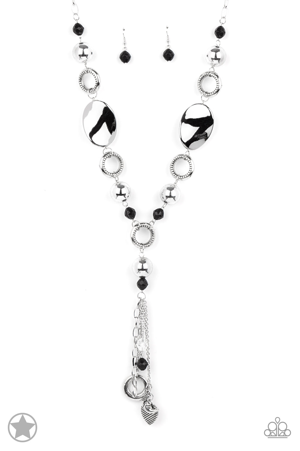 Paparazzi Total Eclipse Of The Heart Necklace P2RE-BKSV-019XX