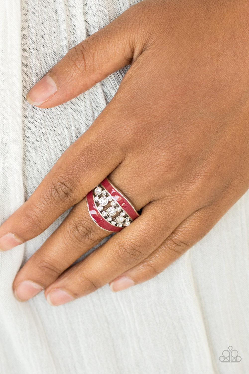 Paparazzi Trending Treasure Red Ring