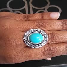 Paparazzi Tumblin Tumbleweeds Blue Stone Ring