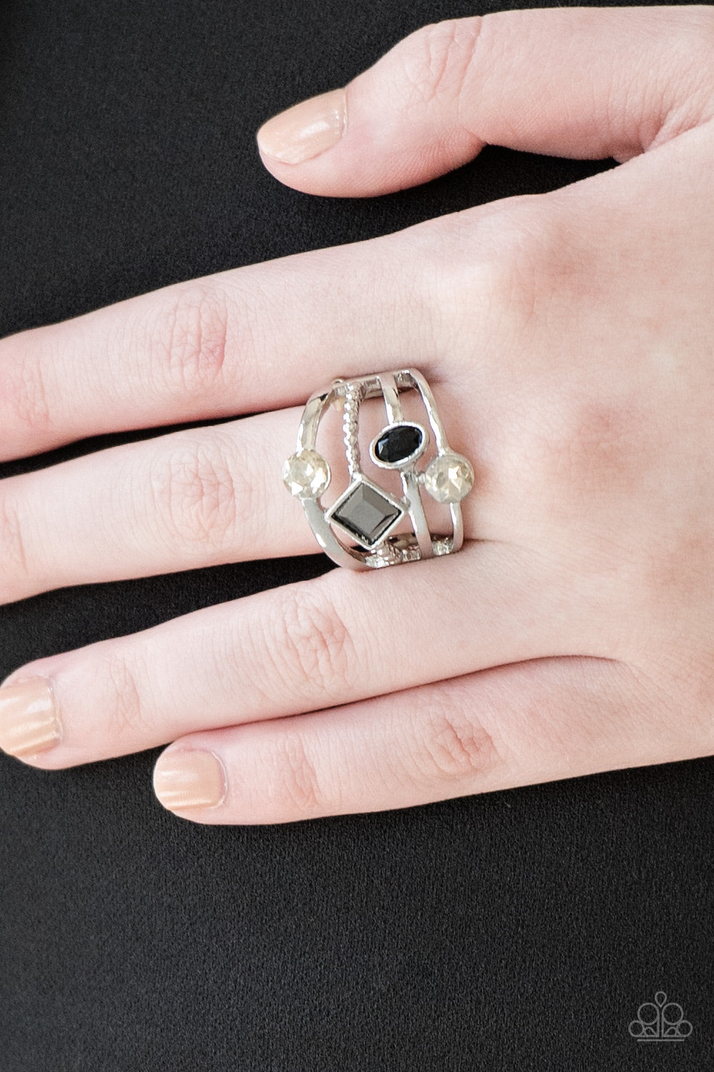 Paparazzi Urban Meditation Black Ring