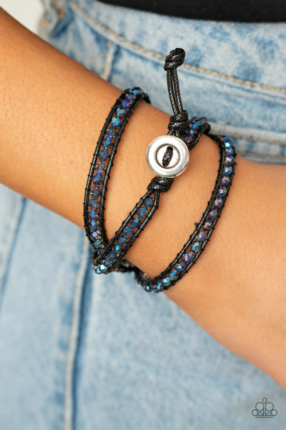 Paparazzi What Goes Around Multi Double Wrap Bracelet - P9SE-PRXX-114XX