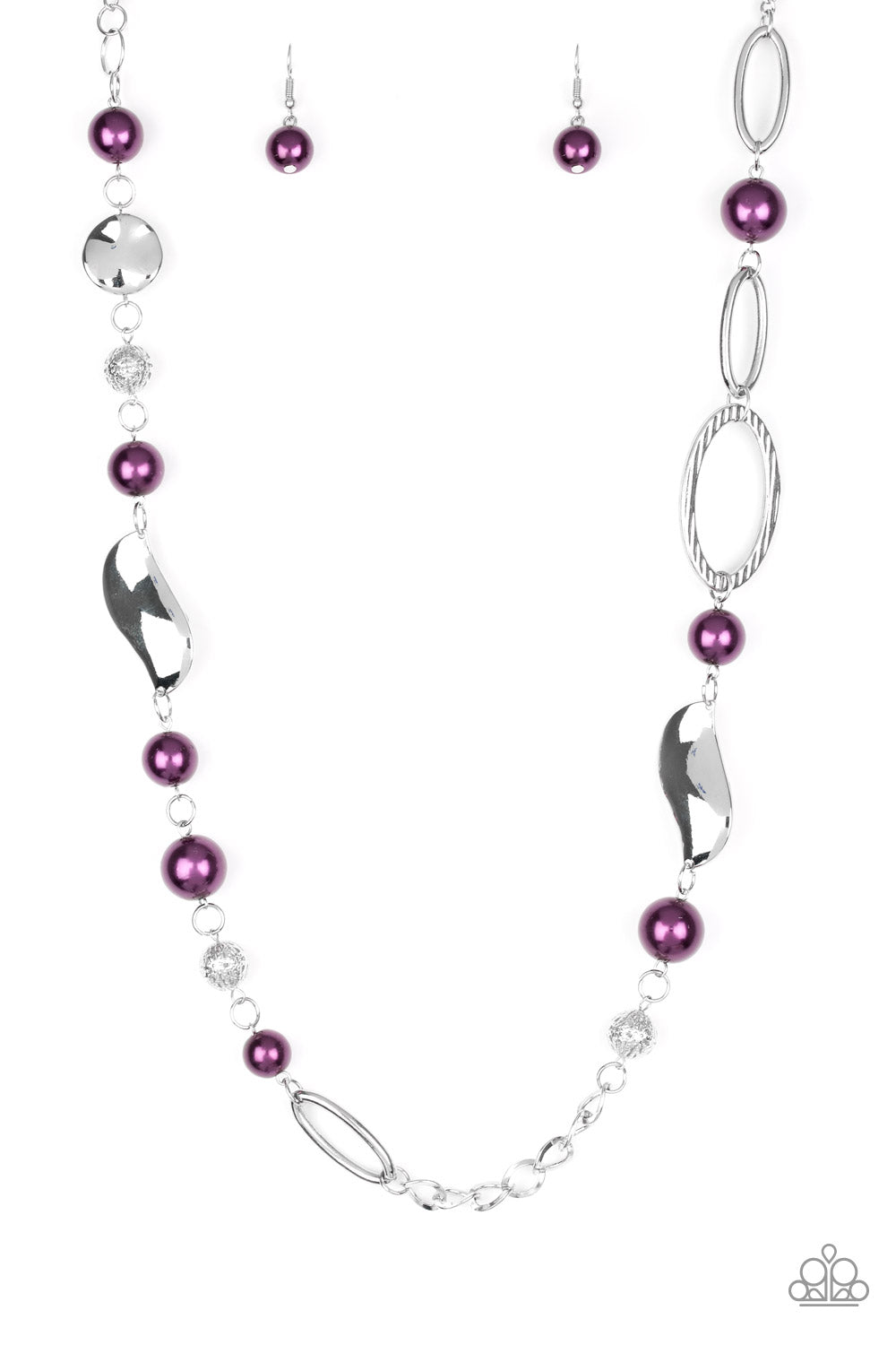 Paparazzi All About Me Purple Long Necklace – Bling Me Baby