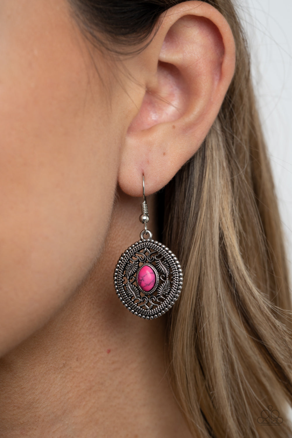 Paparazzi Alter Eco Pink Stone Short Necklace