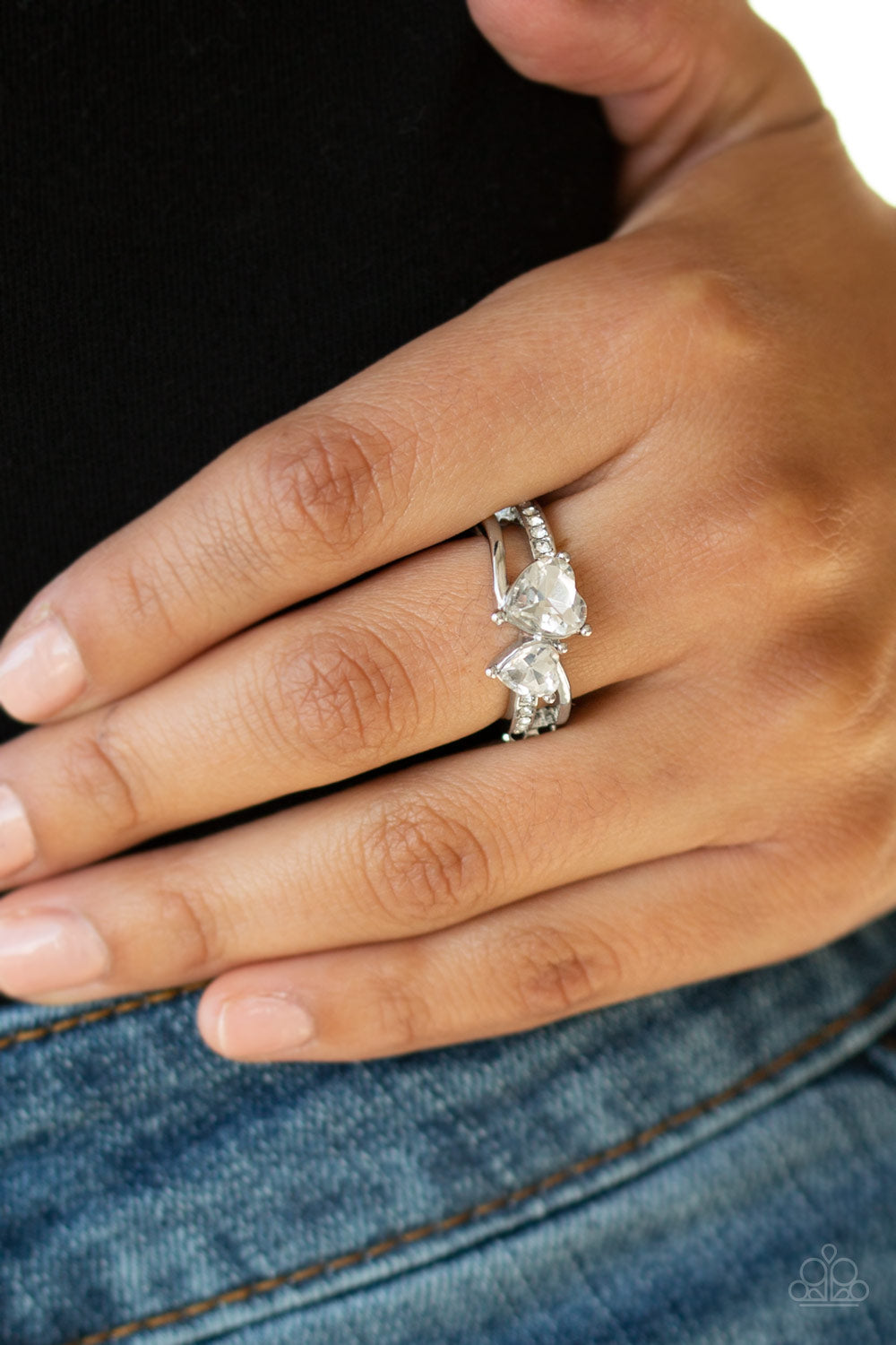 Paparazzi Always Adored White Ring