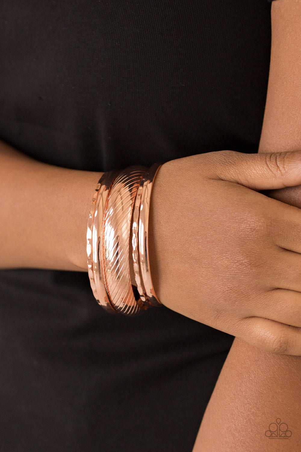 Paparazzi Boss Of Boho Copper Bangle Bracelet
