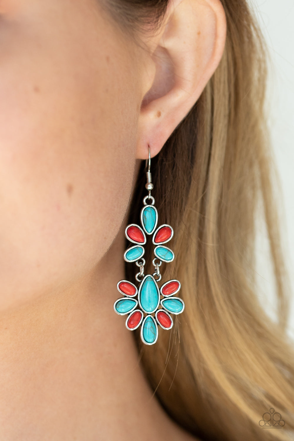 Paparazzi Cactus Cruise Multi Fishhook Earrings