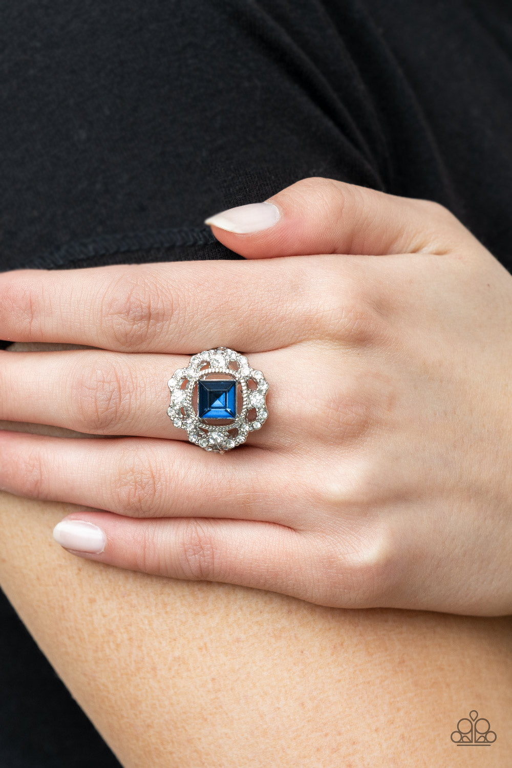 Paparazzi Candid Charisma Blue Ring