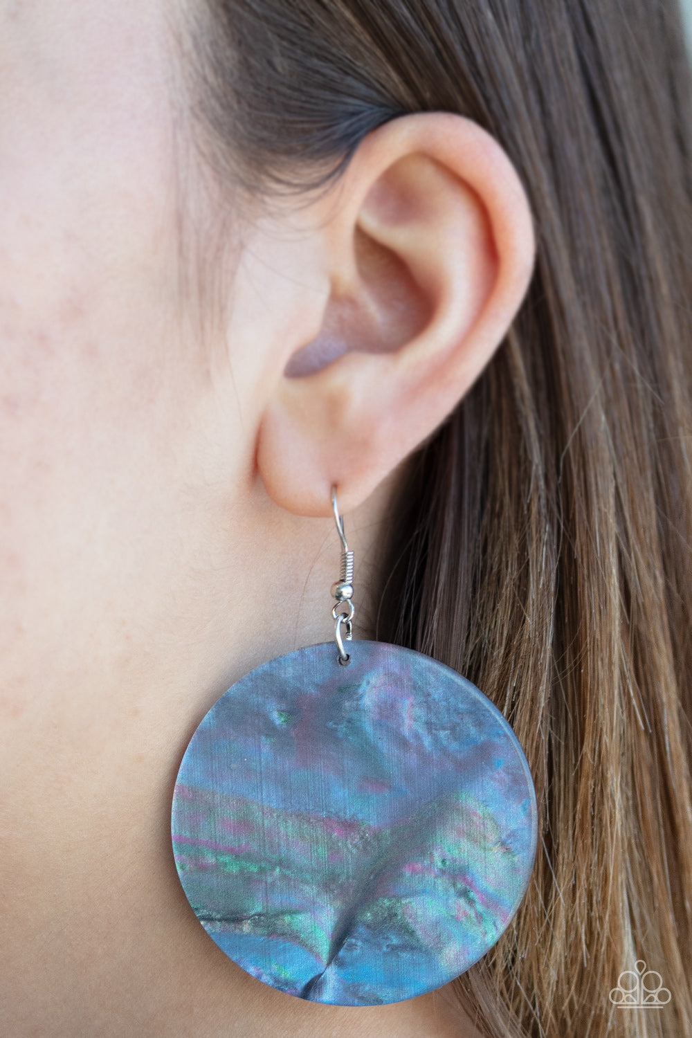 Paparazzi Cosmic Rainbow Multi Acrylic Fishhook Earrings