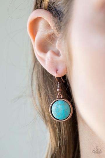 Paparazzi Cougar Copper Short Necklace