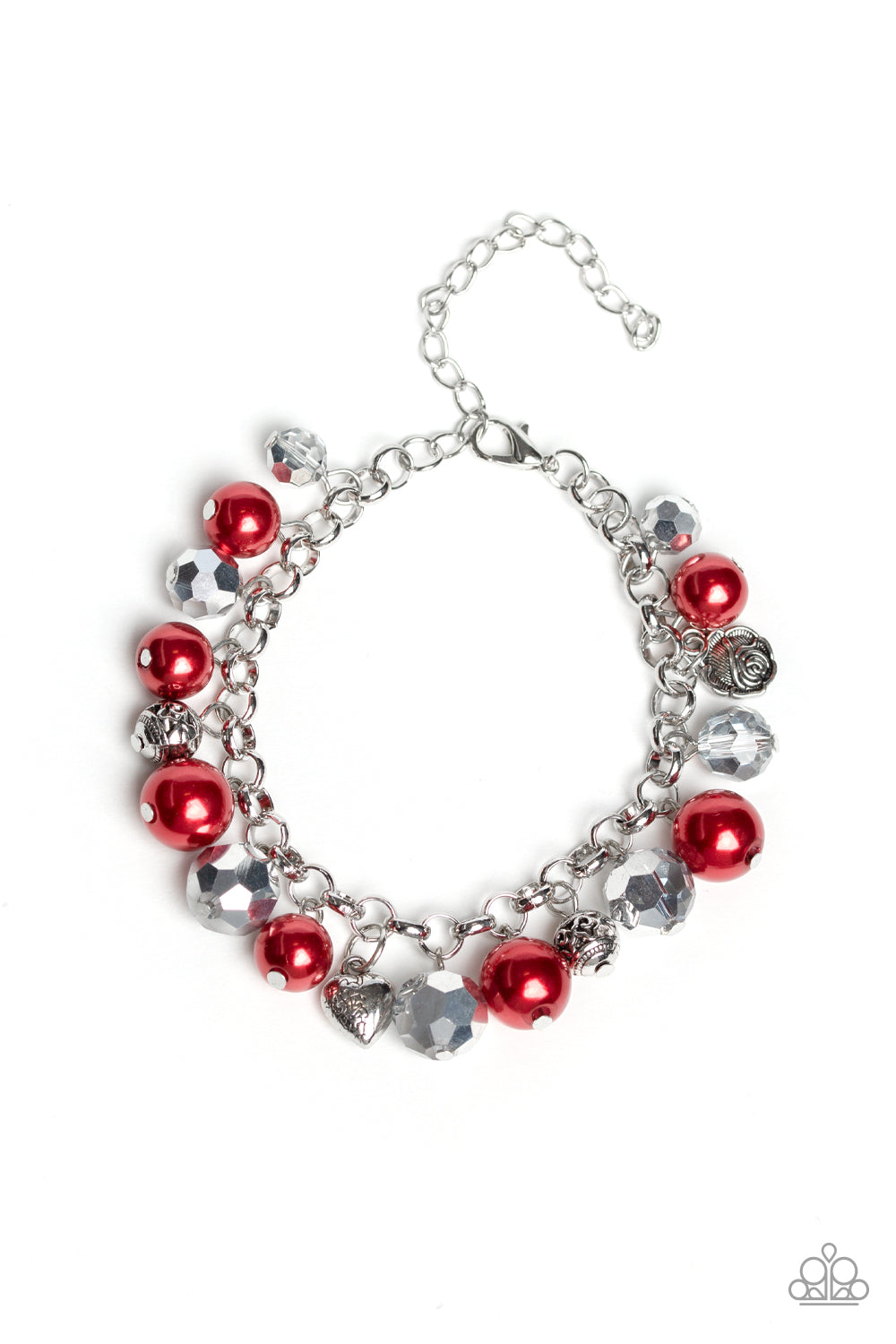 Paparazzi Accessories - Lustrous Luminosity - Red Bracelet