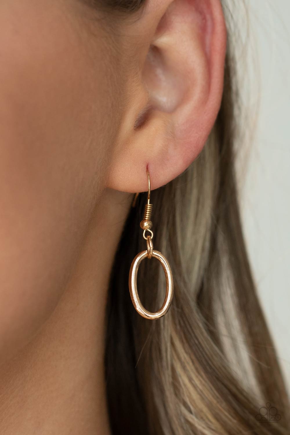 Paparazzi Defined Drama Gold Short Necklace - Fashion Fix Exclusive