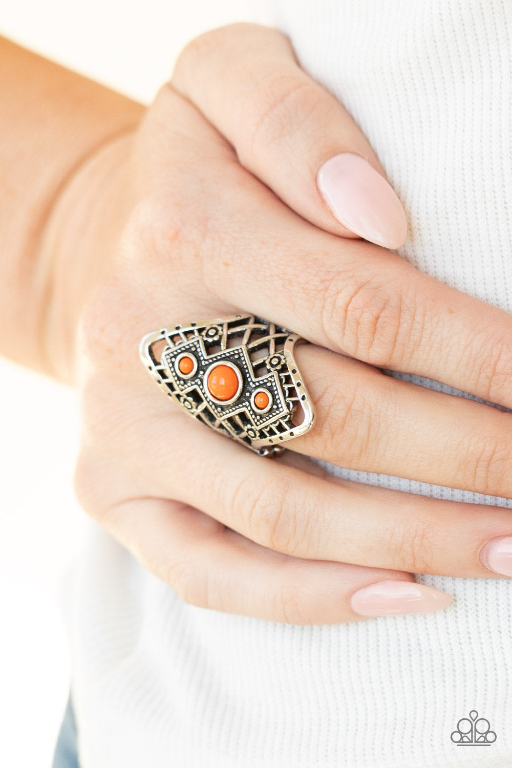 Paparazzi Desert Dreamland Orange Ring