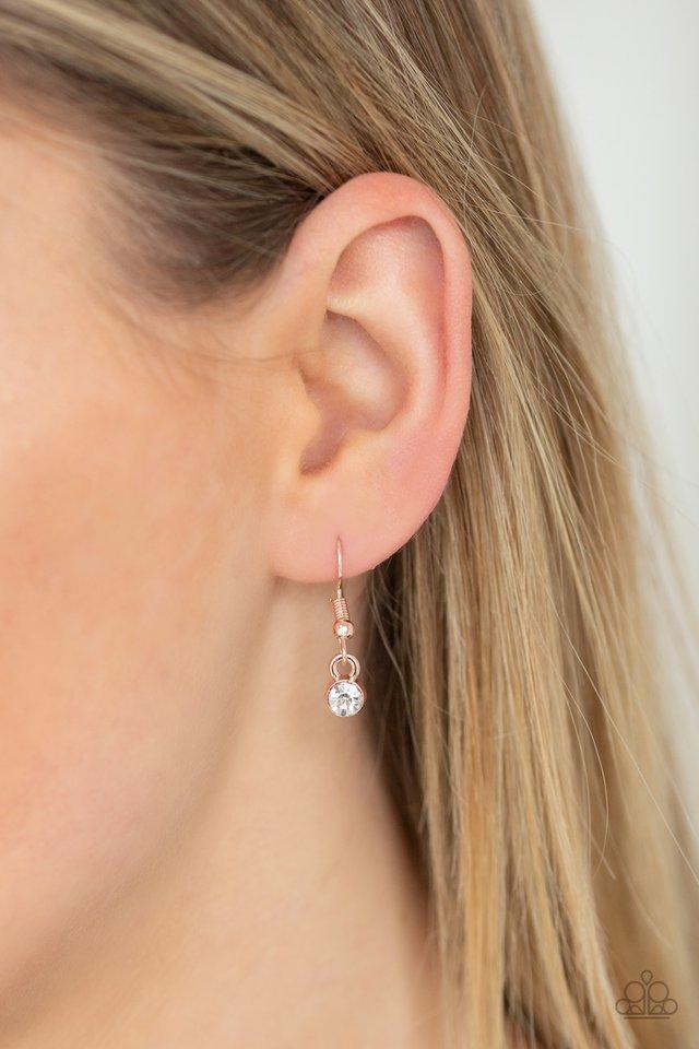 Paparazzi Diva In Diamonds Gold Long Necklace