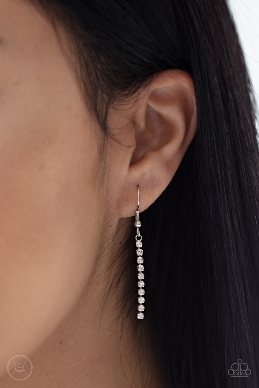 Paparazzi Double The Diva White Choker Necklace