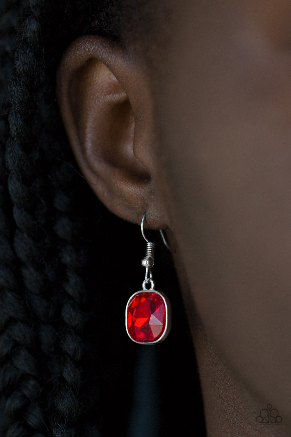 Paparazzi Dynamite Dazzle Red Short Toggle Necklace