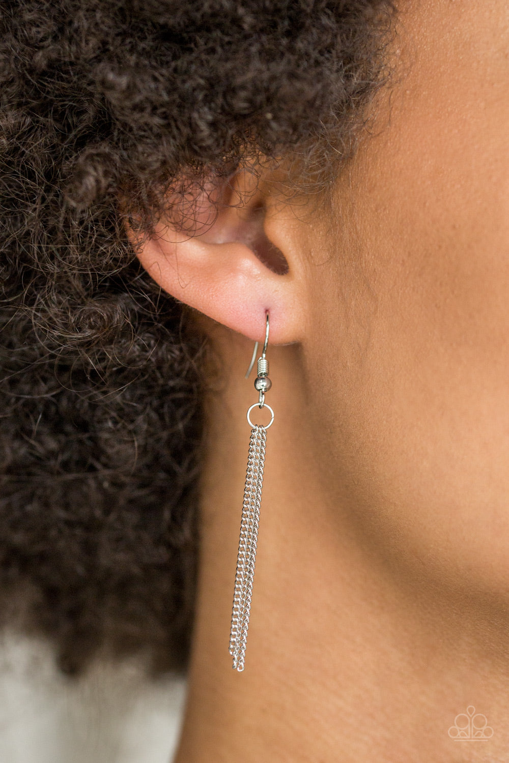 Paparazzi Eden Enchantment Silver Long Necklace