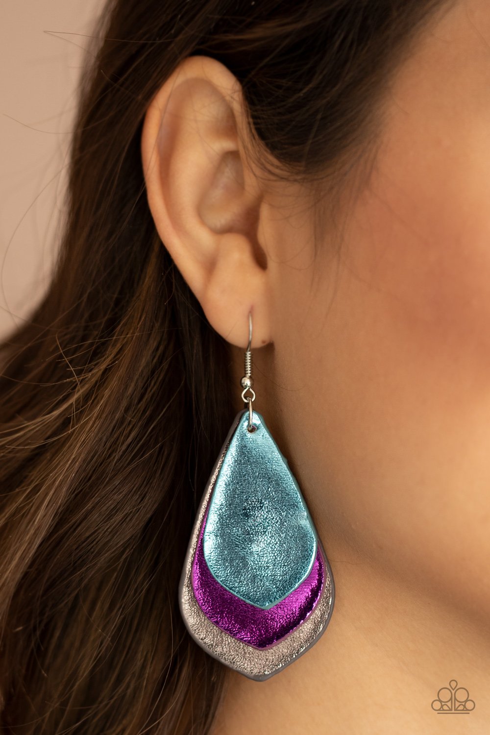 Paparazzi GLISTEN Up! Multi Fishhook Earrings