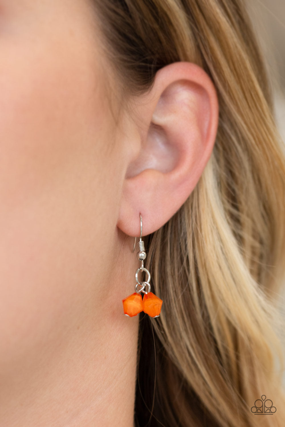 Paparazzi Grand Canyon Grotto Orange Short Necklace - P2WH-OGXX-190XX