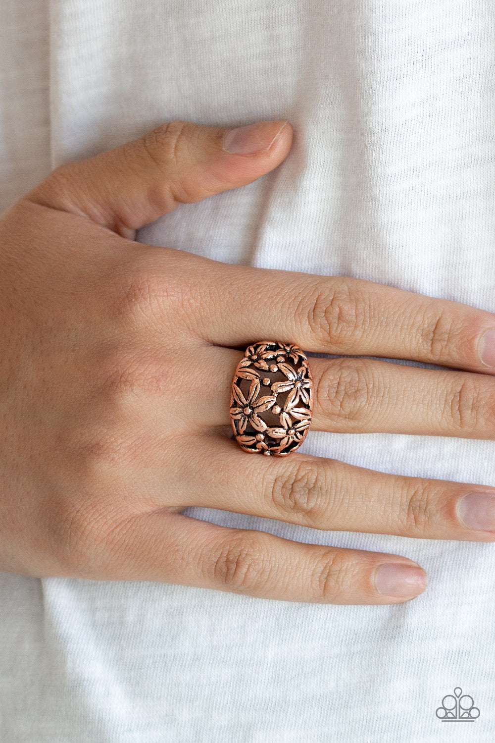 Paparazzi Haute Havana Copper Ring
