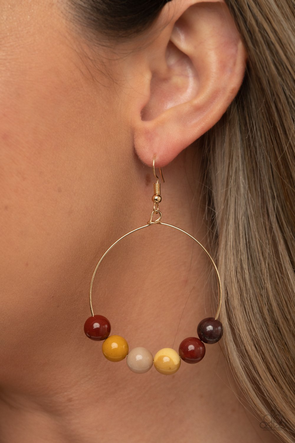 Paparazzi Let It Slide Multi Fishhook Earrings
