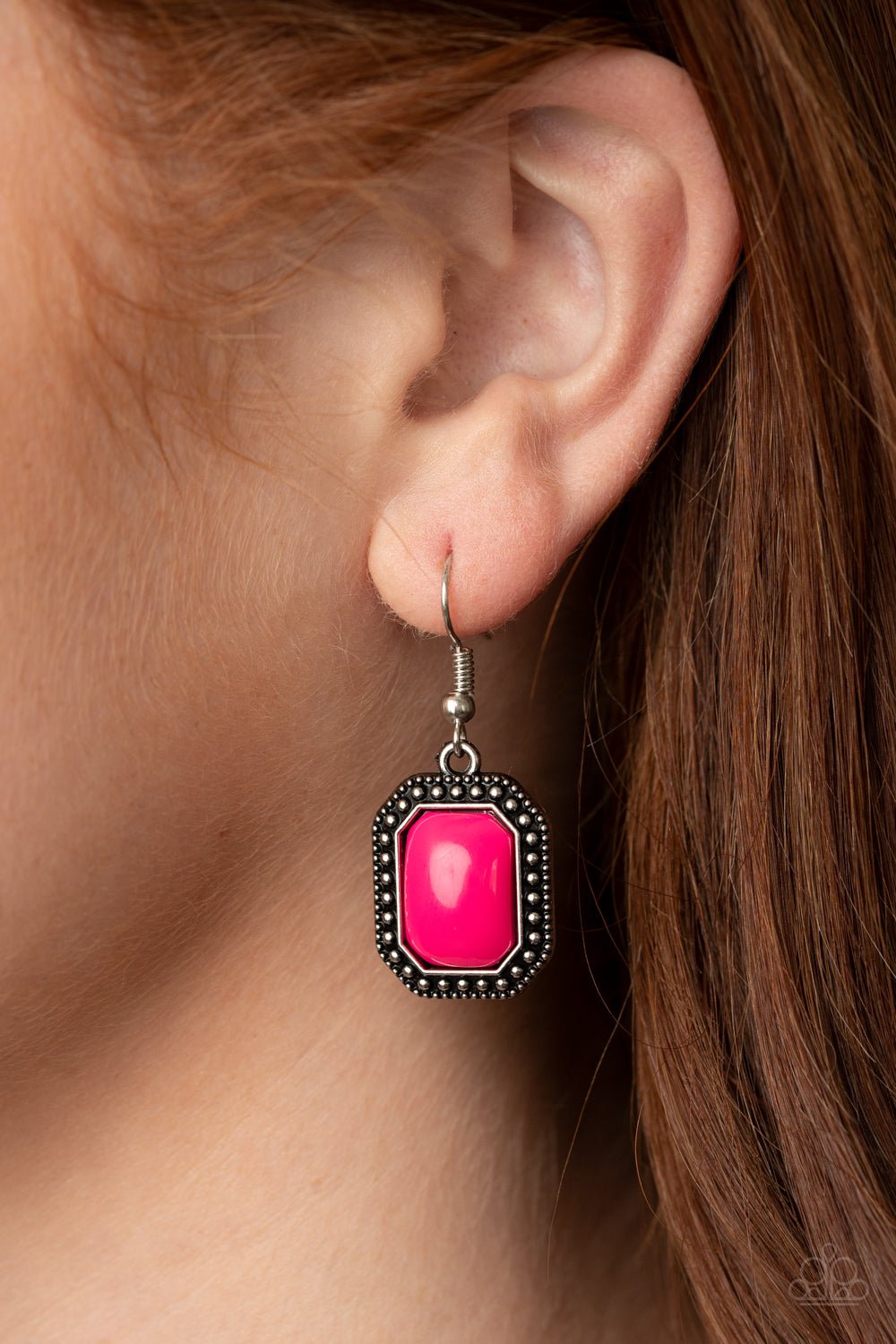 Paparazzi Let's Get Loud Pink Short Necklace - P2SE-PKXX-182XX