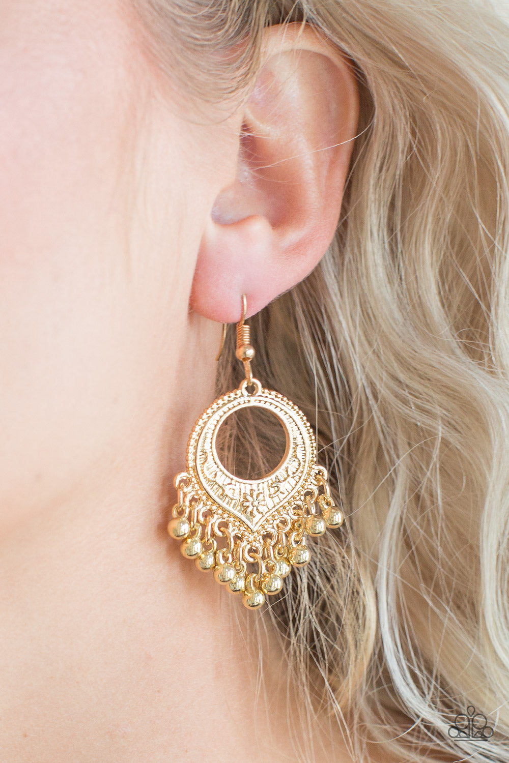 Paparazzi On A Wing And A Prairie Gold Fishhook Earrings