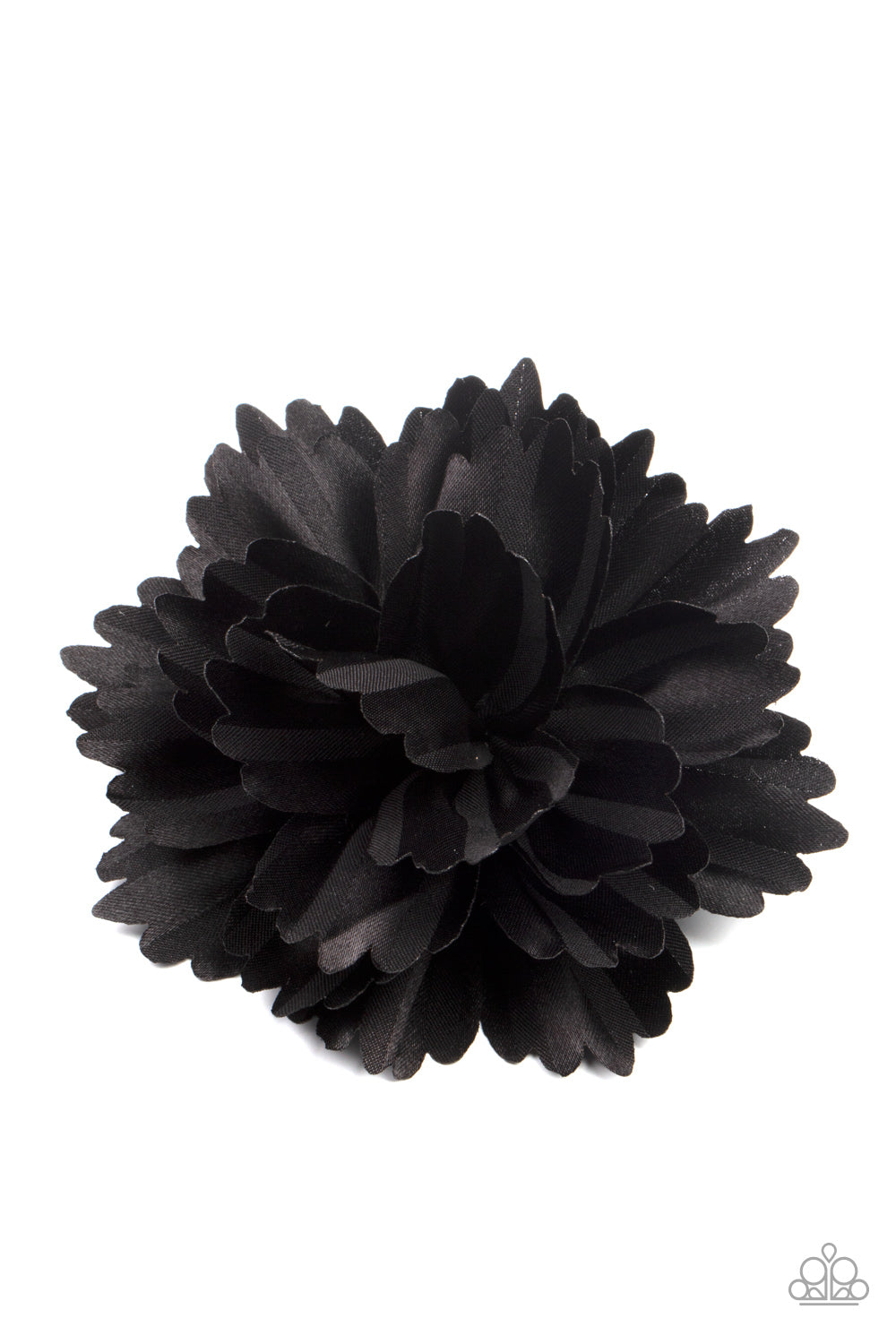 Paparazzi Picnic Posh Black Hairbow - P7SS-BKXX-087XX