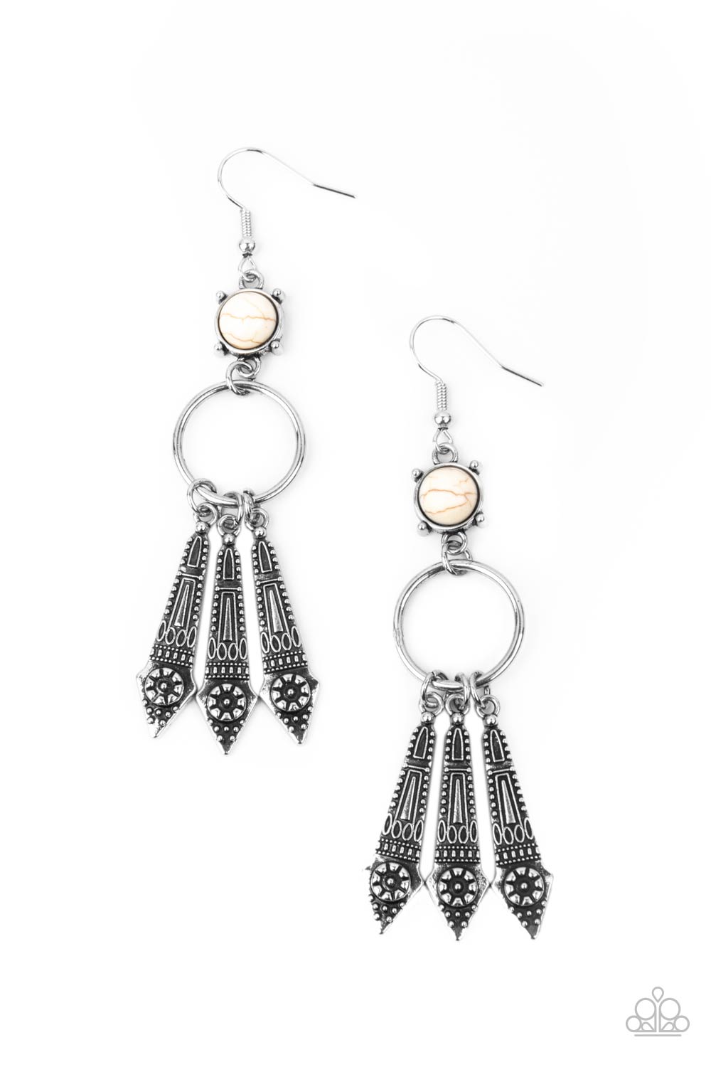 Buy Embellished Dangler Earrings with Fishhooks