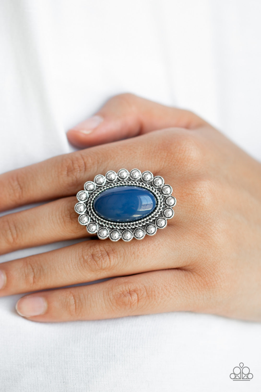 Paparazzi Ready To Pop Blue Ring